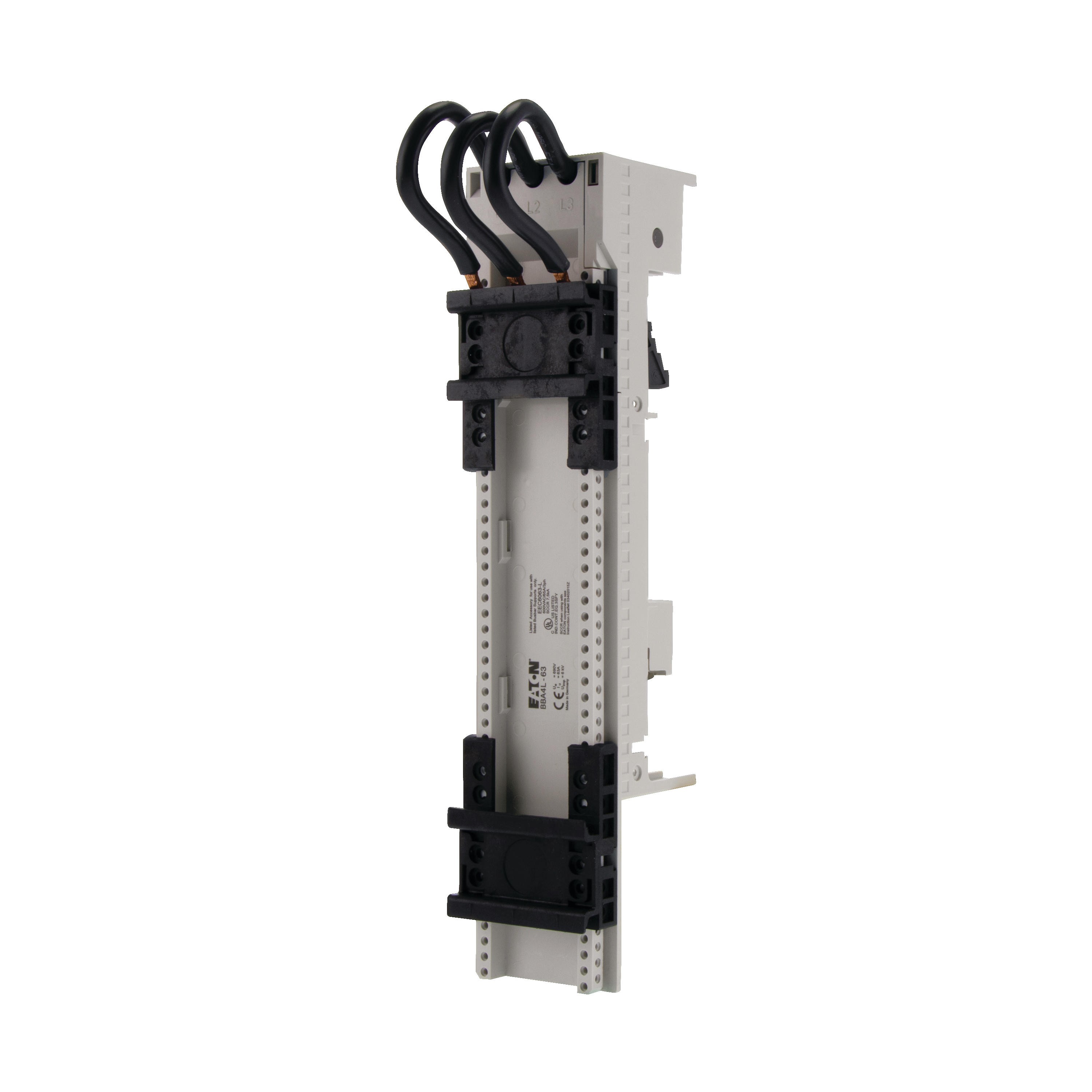 101459 BBA4L-63 - Busbar adapter, 55 mm, 63 A, DIN rail: 2