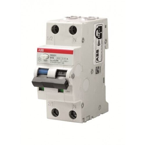 2CSR255080R3404 DS201 C40 AC300 Residual Current Circuit Breaker with Overcurrent Protection