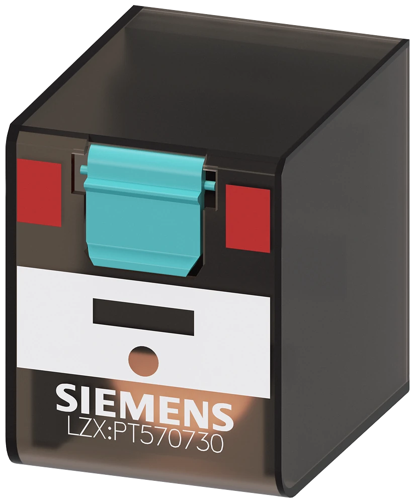 LZX:PT570730 Relais enfichable, 4 contacts inverseurs 230 V AC, 6 A, largeur 22,5 mm pour prises LZS