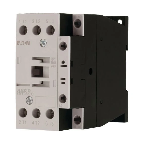 277264 EATON DILM32-10(24V50/60HZ) - Contactor, 3 pole, 380 V 400 V 15 kW, 1 N/O, 24 V 50/60 Hz, AC operation, Screw terminals