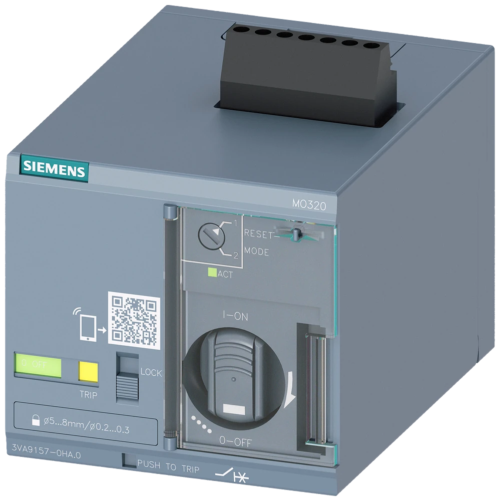 3VA9157-0HA20 Siemens commande de moteur 110-230 V CA/110-250 V CC accessoire pour : 3VA11