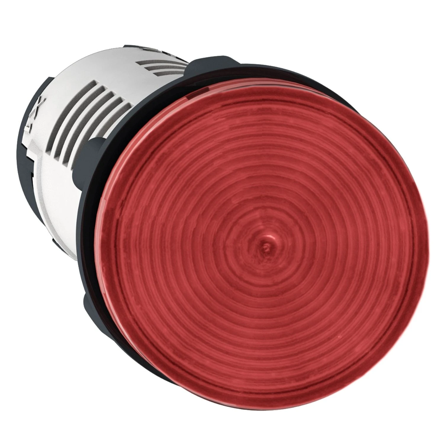 XB7EV04MP Schneider Electric Lampe témoin monolithique Harmony XB7, plastique, rouge, 22 mm, LED intégrée, 230...240 V CA