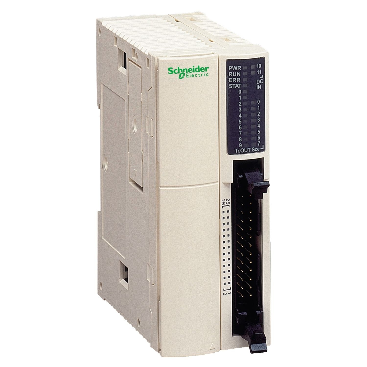 Schneider Electric TWDLMDA20DTK Modular base controller, Twido, 24VDC supply, 20 discrete I/O, 15W, 9 bits resolution, 8 output source