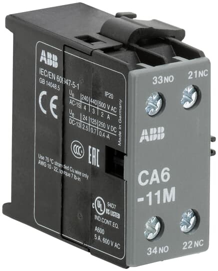 GJL1201317R0003 CA6-11M Auxiliary Contact