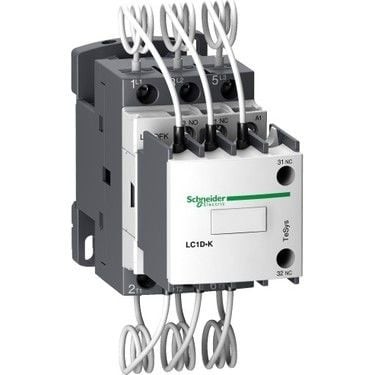 LC1DGK11M7 Capacitor contactor, Tesys Deca, 16.7kVAR at 400/415V 50Hz, 220 V AC 50/60Hz coil