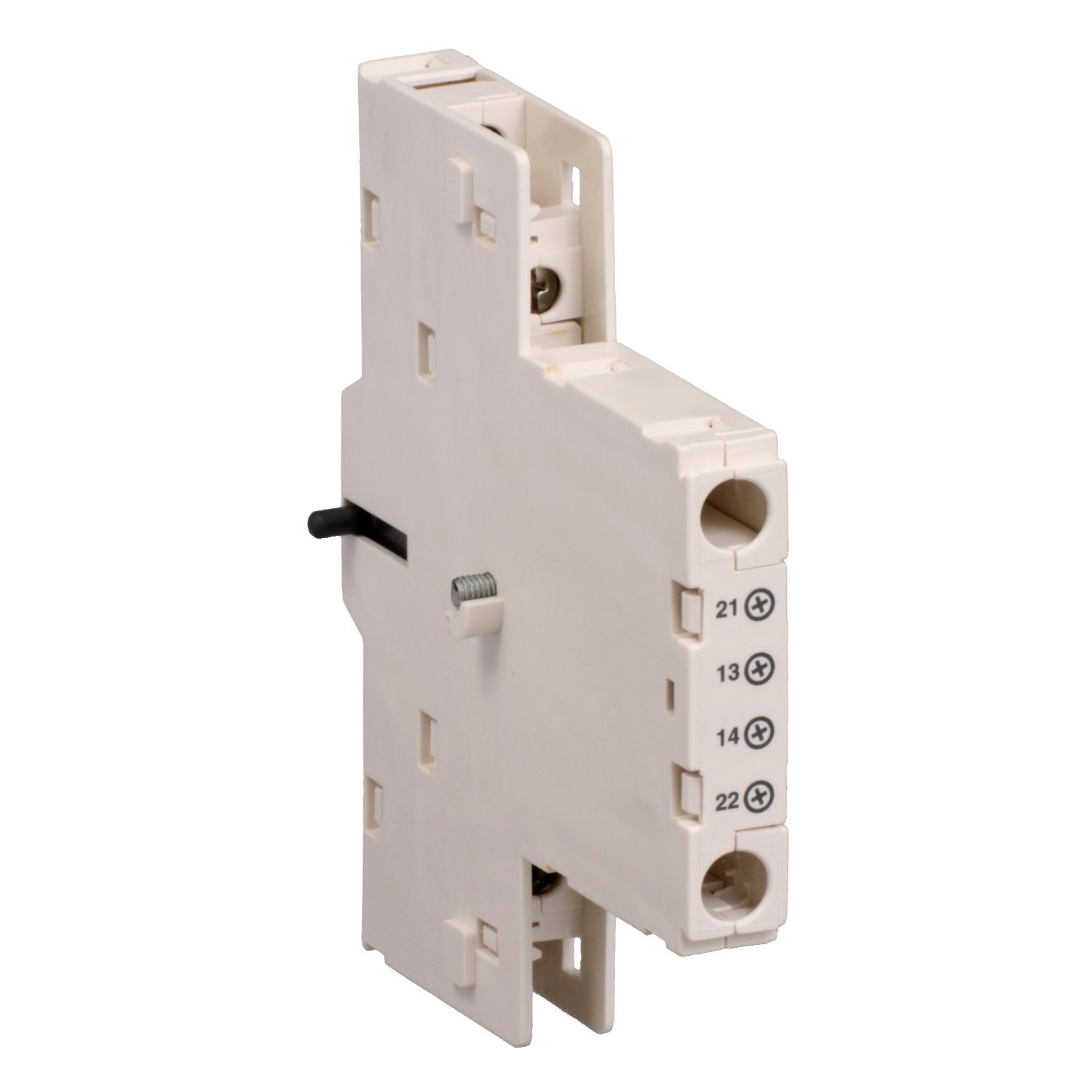 Schneider Electric GV3A01 TeSys Deca - auxiliary contact - 1 NO + 1 NC early-break