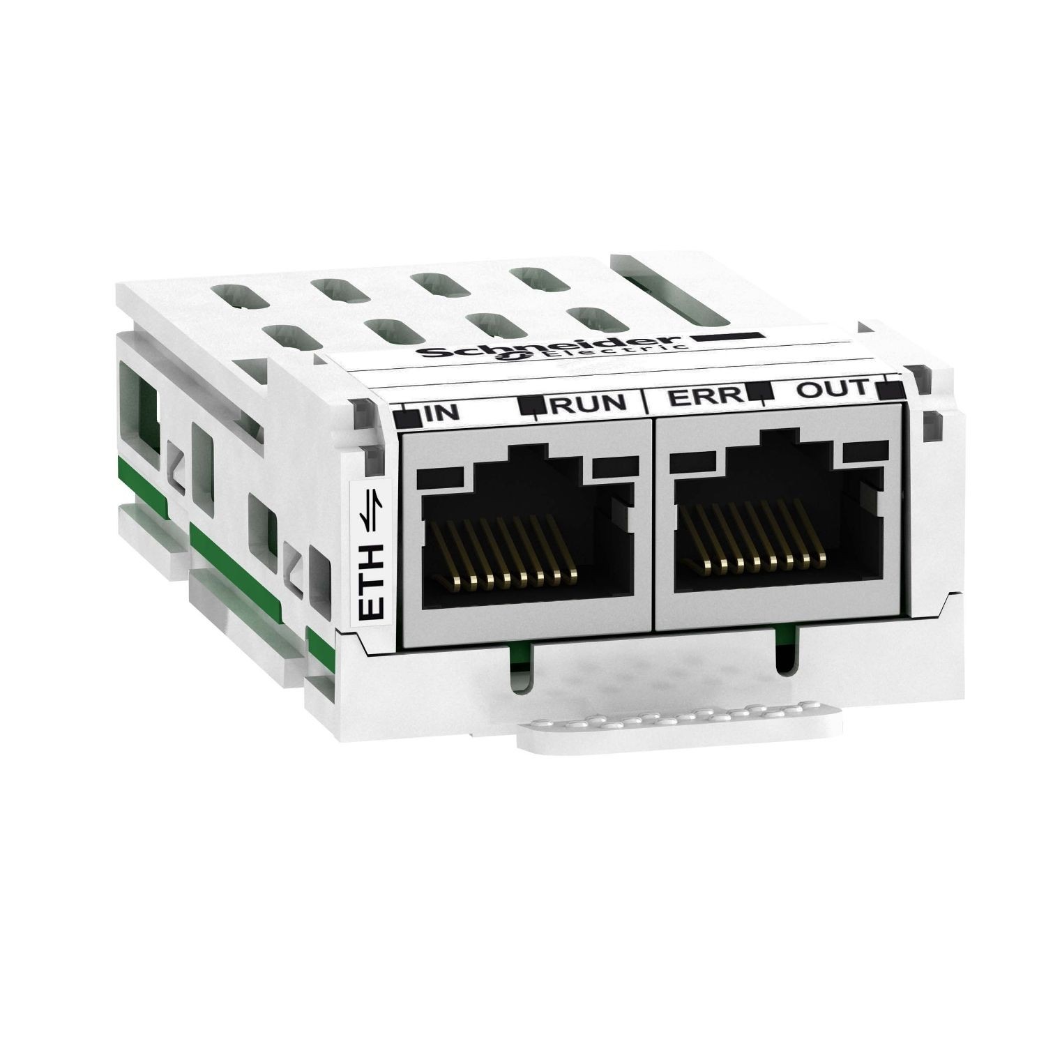 Schneider Electric VW3A3601 communication module Ethercat, Altivar, 100Mbps, 2 x RJ45 connectors