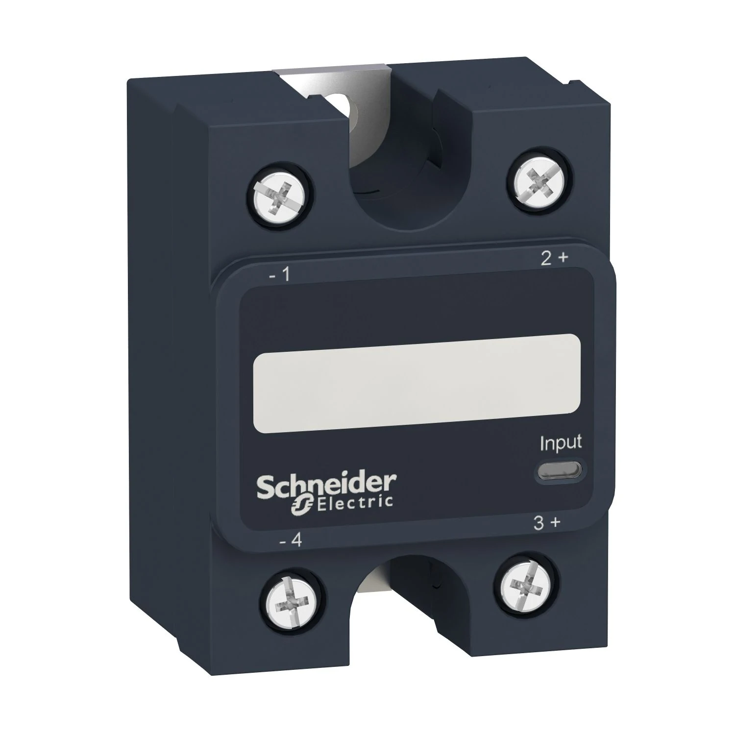 SSP1A125BDT Schneider Electric yksivaiherele, Harmony Solid State -releet, 25 A, paneeliasennus, nollajännitekytkentä, lämpötyyny, tulo 3 - 32 V DC, lähtö 24 - 300 V AC
