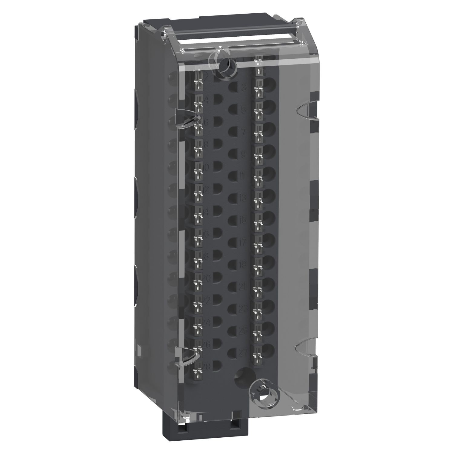 Schneider Electric BMXFTB2820 terminal block, Modicon X80, 28-pin removable spring, 1 x 0.34..1mm2