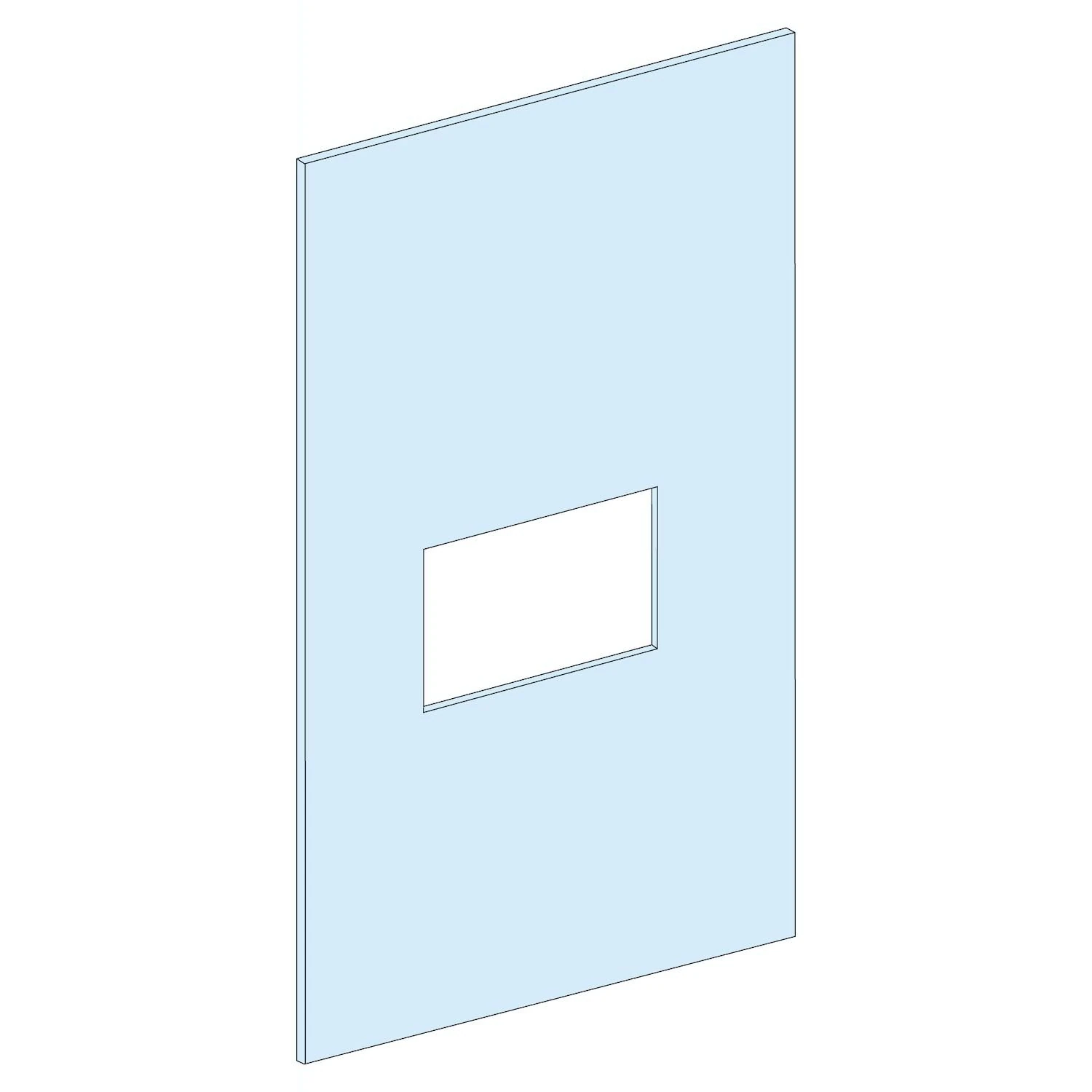 03253 Schneider Electric FRONT PLATE NSX/CVS 250 VERTICAL FIXED TOGGLE/ROTARY HANDLE W300 9M