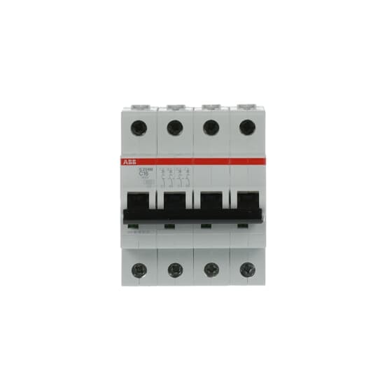 2CDS274001R0164 S204M-C16 Miniature Circuit Breaker - 4P - C - 16 A