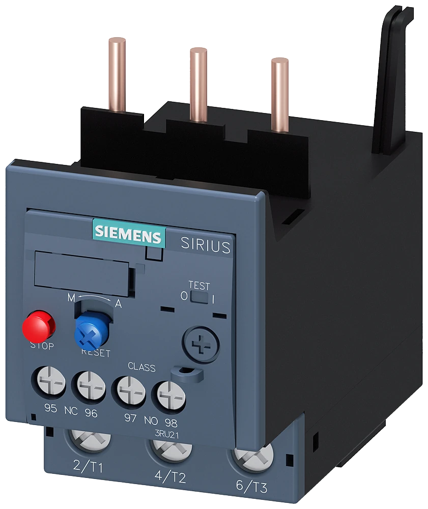 3RU2136-4GB0 Siemens Overload relay 36...45 A Thermal For motor protection Size S2, Class 10 Contactor mounting Main circuit: Screw Auxiliary circuit: Screw Manual-Automatic-Reset