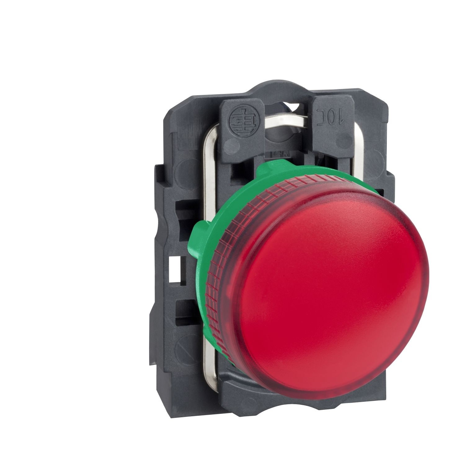 XB5AV64 Pilot light, Harmony XB5, plastic, red, 22mm, plain lens for BA9s bulb, lt 250V