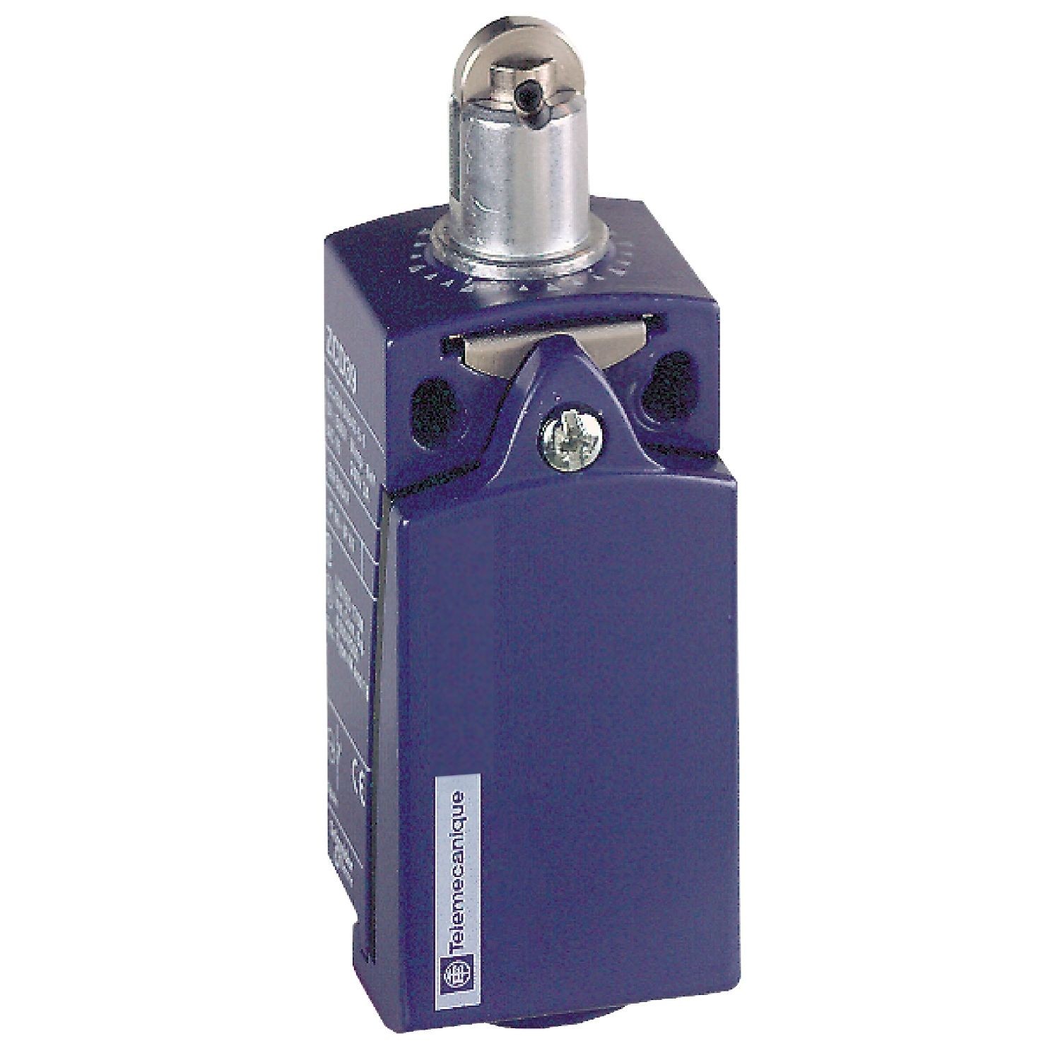 Telemecanique XCKD2102P16 Limit switch, Limit switches XC Standard, XCKD, steel roller plunger, 1NC+1 NO, snap, M16