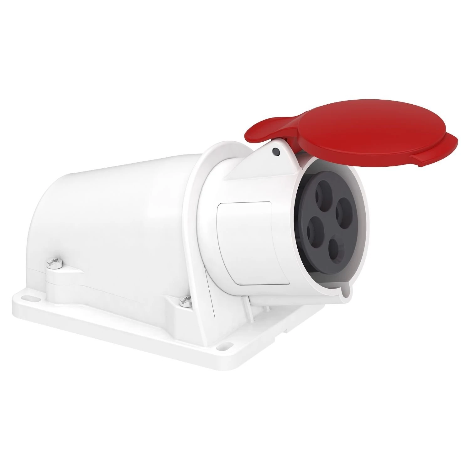 PKF32W434 Pistorasia, Mureva PK, seinäasennus, kulma, 32A, 3P+E, 400V, IP44