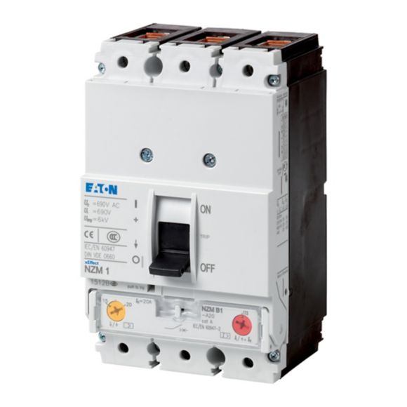 259086 NZMN1-A125 - Circuit-breaker, 3p, 125A