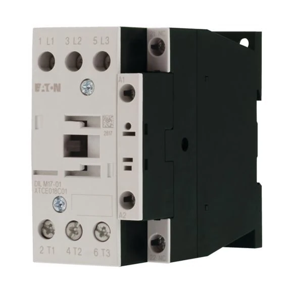 277040 DILM17-01(24V50/60HZ) - Contactor, 3 pole, 380 V 400 V 7.5 kW, 1 NC, 24 V 50/60 Hz, AC operation, Screw terminals
