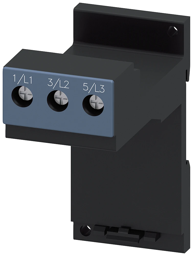 3RU2926-3AA01 Siemens support de montage autonome pour 3RU21/3RB30/3RB31/3RR2 Taille S0 Installation autonome Circuit principal : Vis Circuit auxiliaire