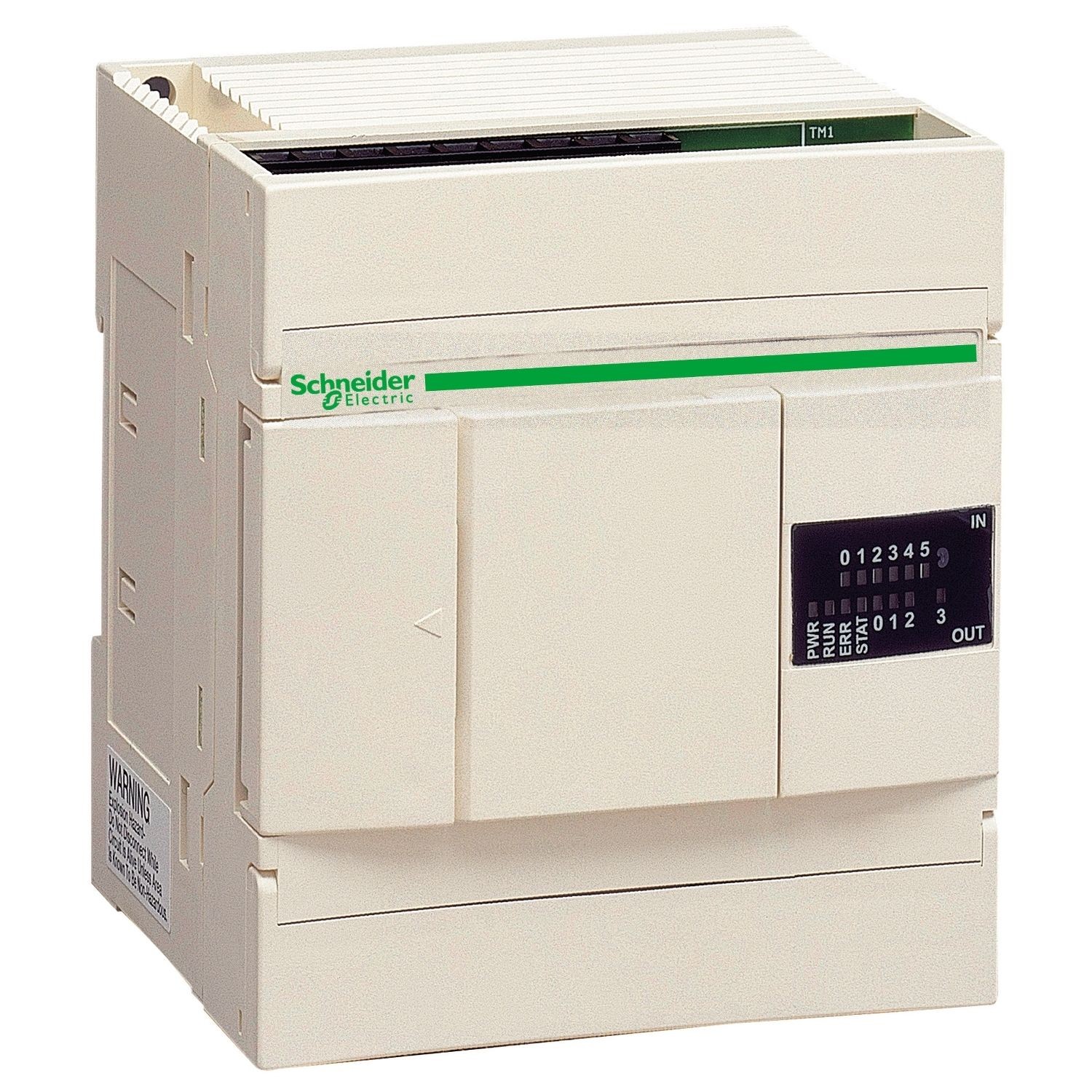 Schneider Electric TWDLCDA10DRF Compact base controller, Twido, 24VDC supply, compact, 6 inputs with 24VDC, 4 output relays