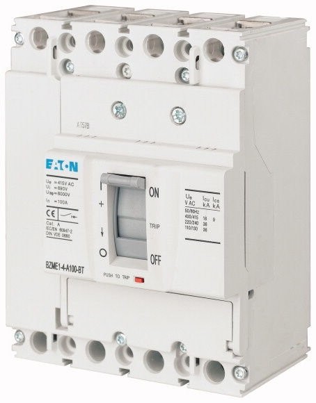121800 BZMC2-A125 - Circuit-breaker, 3 p, 125A