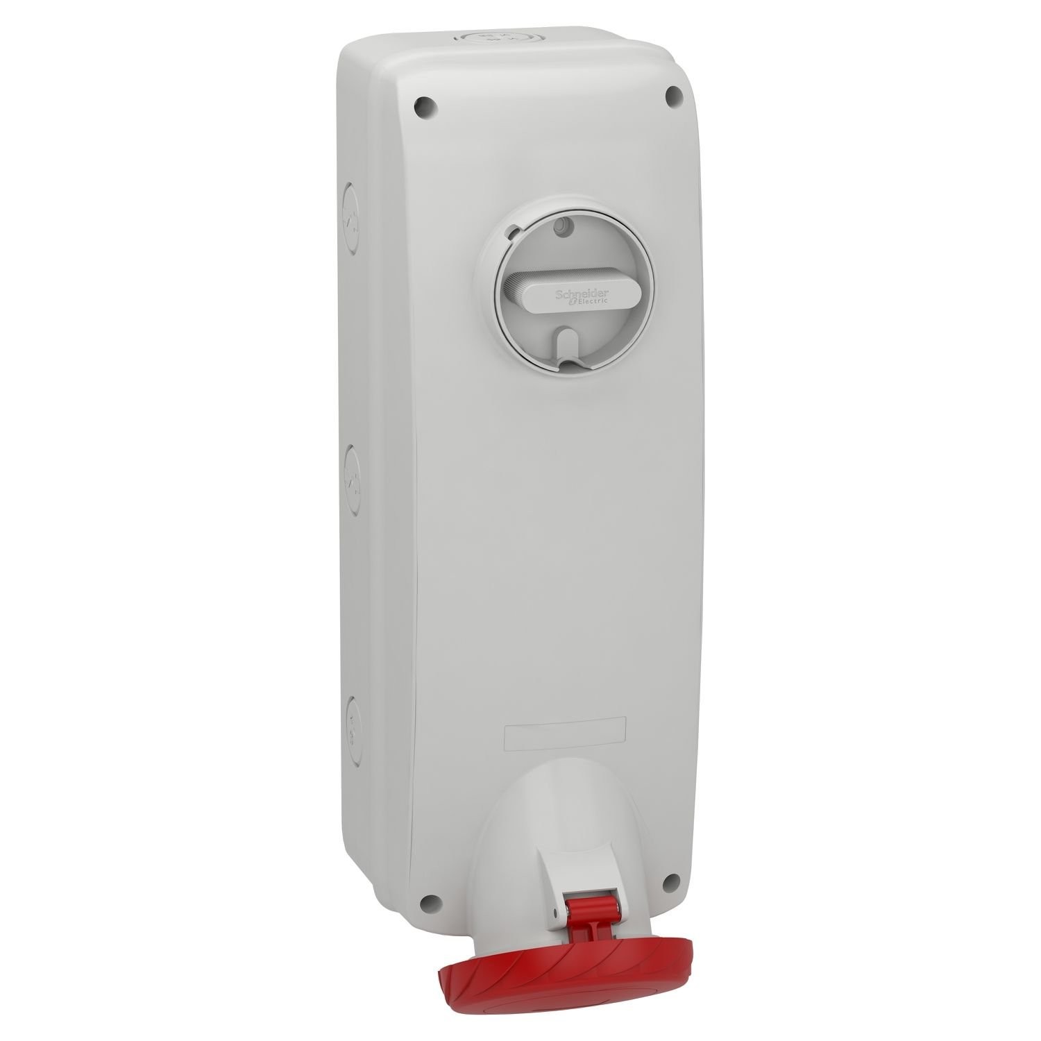 PKB63P534 Interlocked socket, Mureva PK, wall mounting, 63A, 3P+E, 400V, IP65