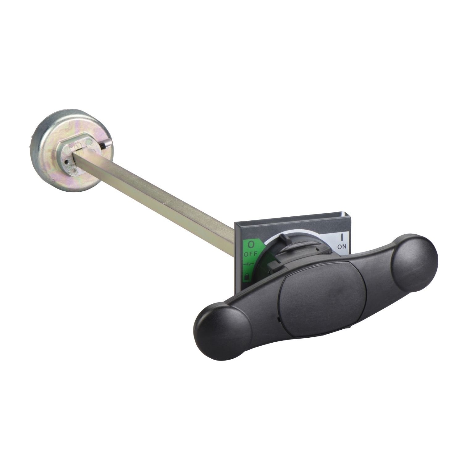 Schneider Electric 31052 extended rotary handle, front control, Compact INS/INV 320 to 630, Compact INSJ400, black handle