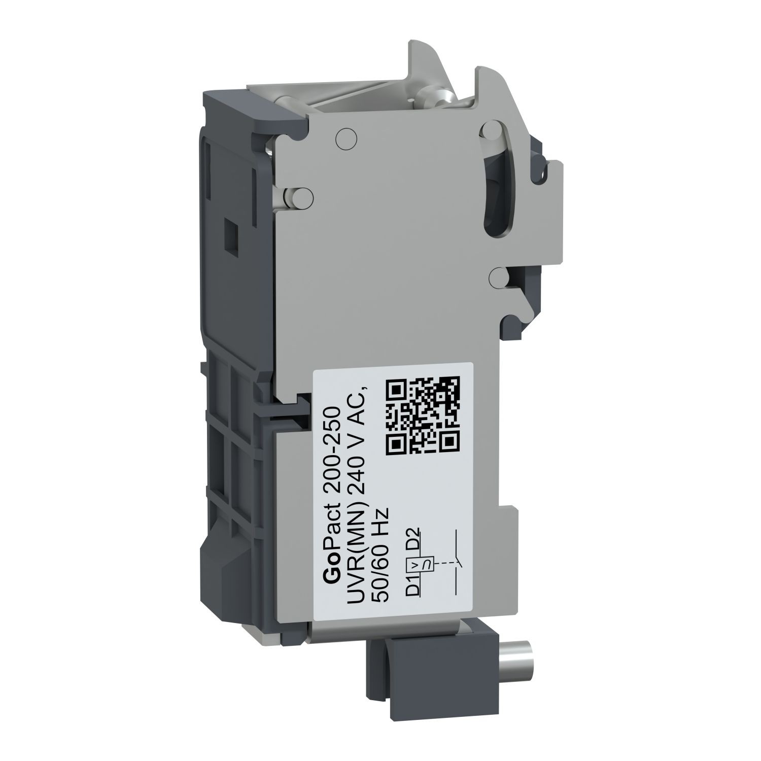 G20-25UVR240AC MN undervoltage release, GoPact MCCB 200/250, 240VAC 50/60Hz