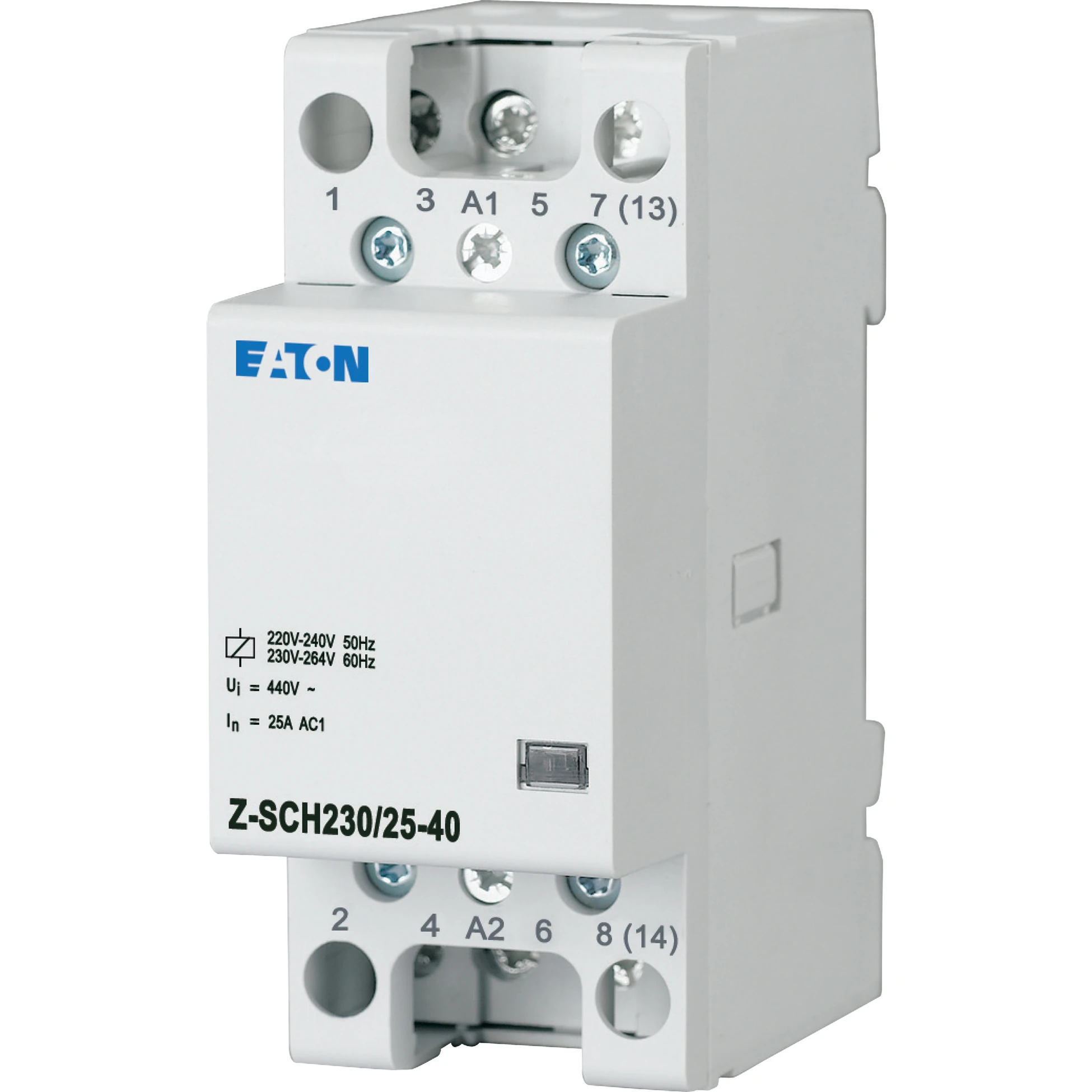 248847 EATON Z-SCH230/25-40 - Installation contactor, 230VAC/50Hz, 4N/O, 25A, 2HP