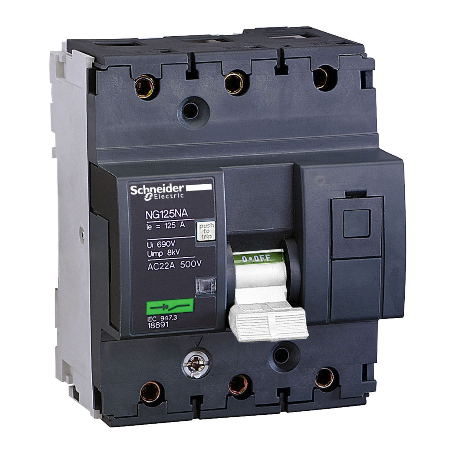 Schneider Electric 18891 switch-disconnector NG125NA - 3 poles - 100 A