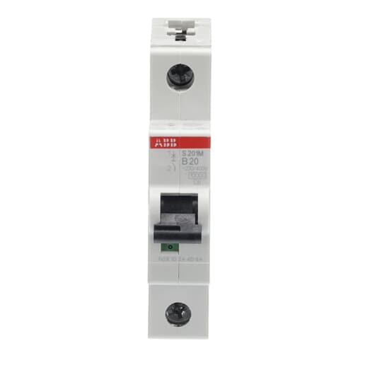 2CDS271001R0205 S201M-B20 Miniature Circuit Breaker - 1P - B - 20 A