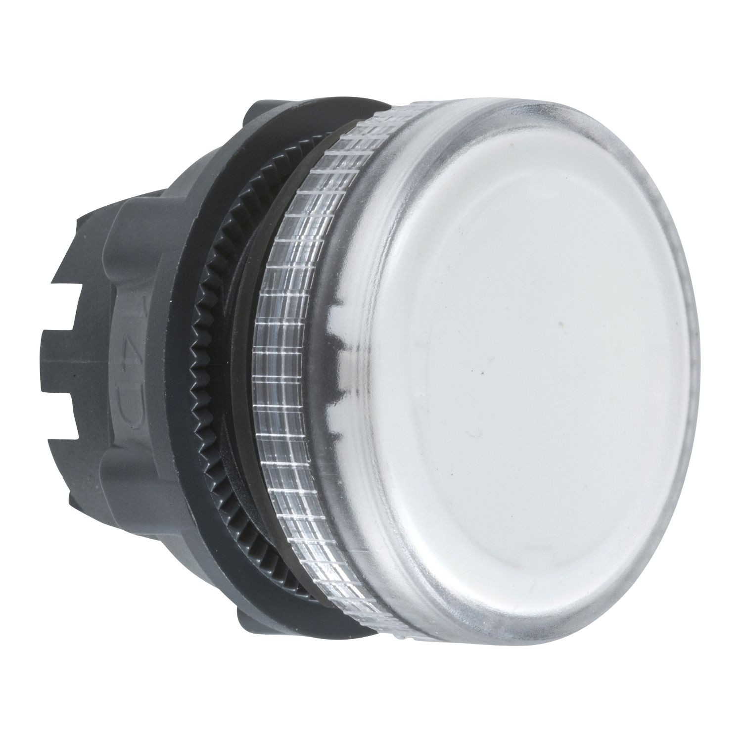 ZB5AV07 Head for pilot light, Harmony XB5, plastic, clear, 22mm, plain lens, BA9s base fitting