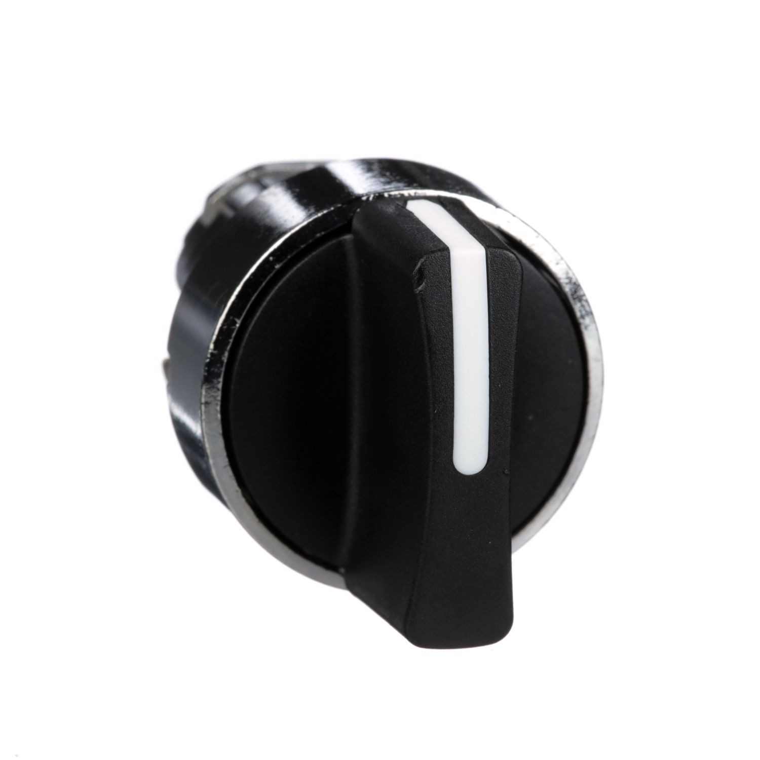 ZB4BD3 Head for selector switch, Harmony XB4, metal, black, 22mm, 3 positions, stay put