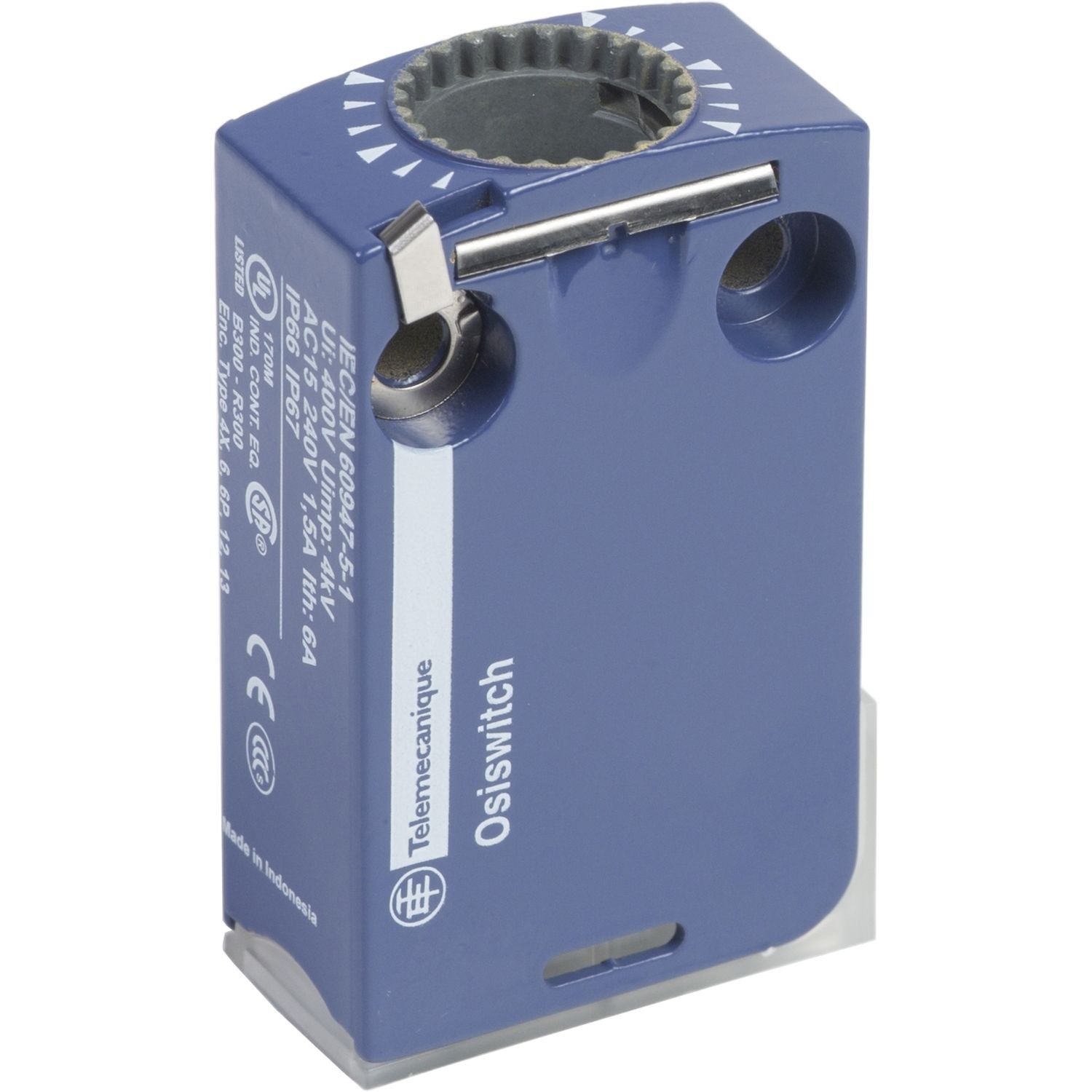 ZCMD21 Limit switch body, Limit switches XC Standard, ZCMD, 1NC+1 NO, silver, snap action