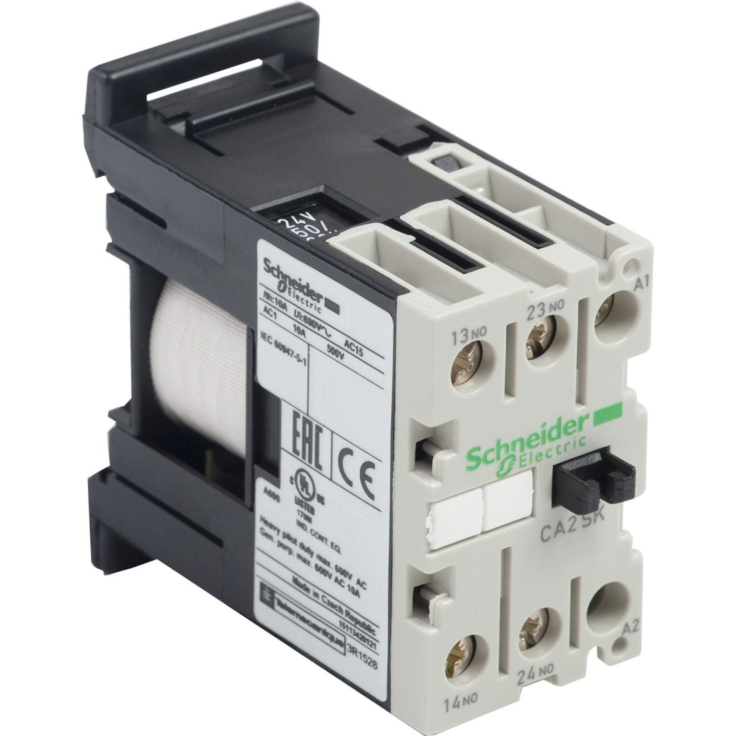 CA2SK20M7 Control relay, TeSys SK, 2NO, <= 690V, 220V AC coil