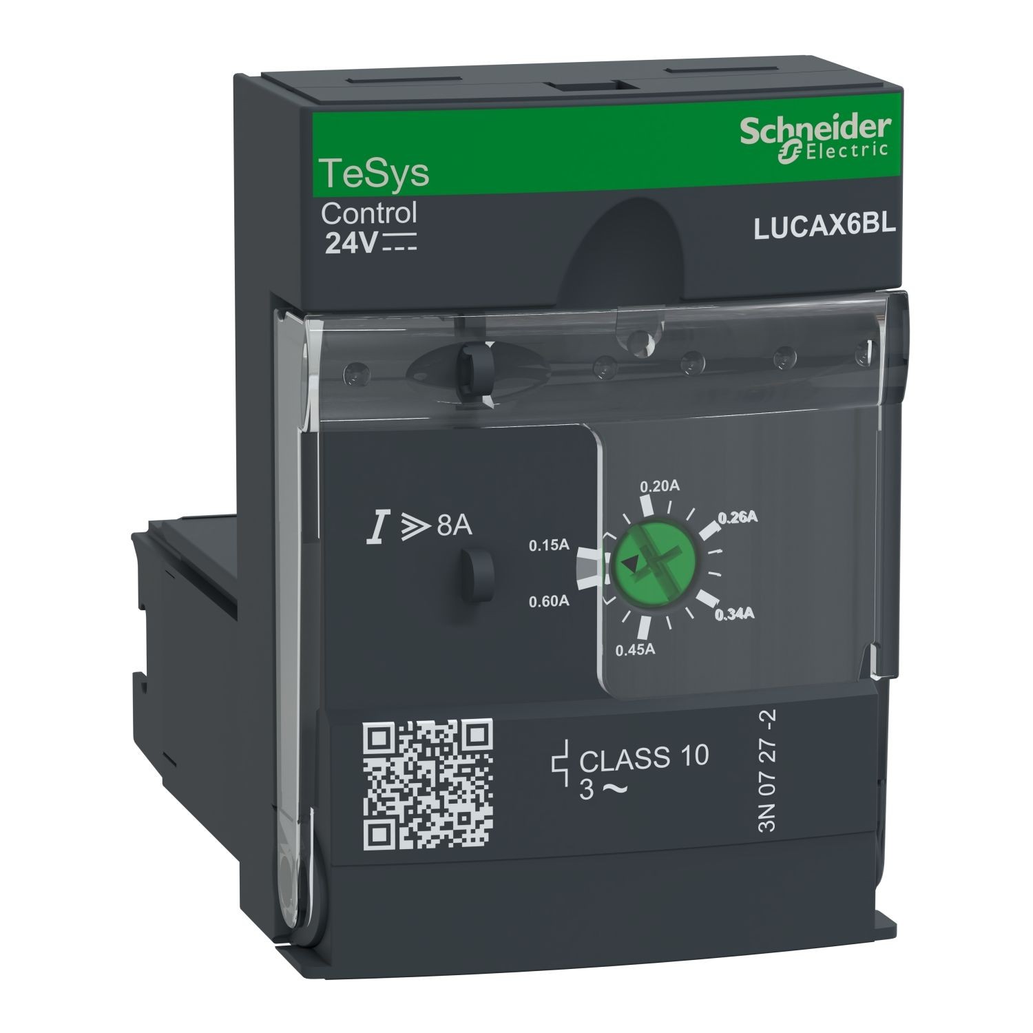 Schneider LUCAX6BL Tesys U 24V DC 0.15-0.6A Standart Kontrol Ünitesi