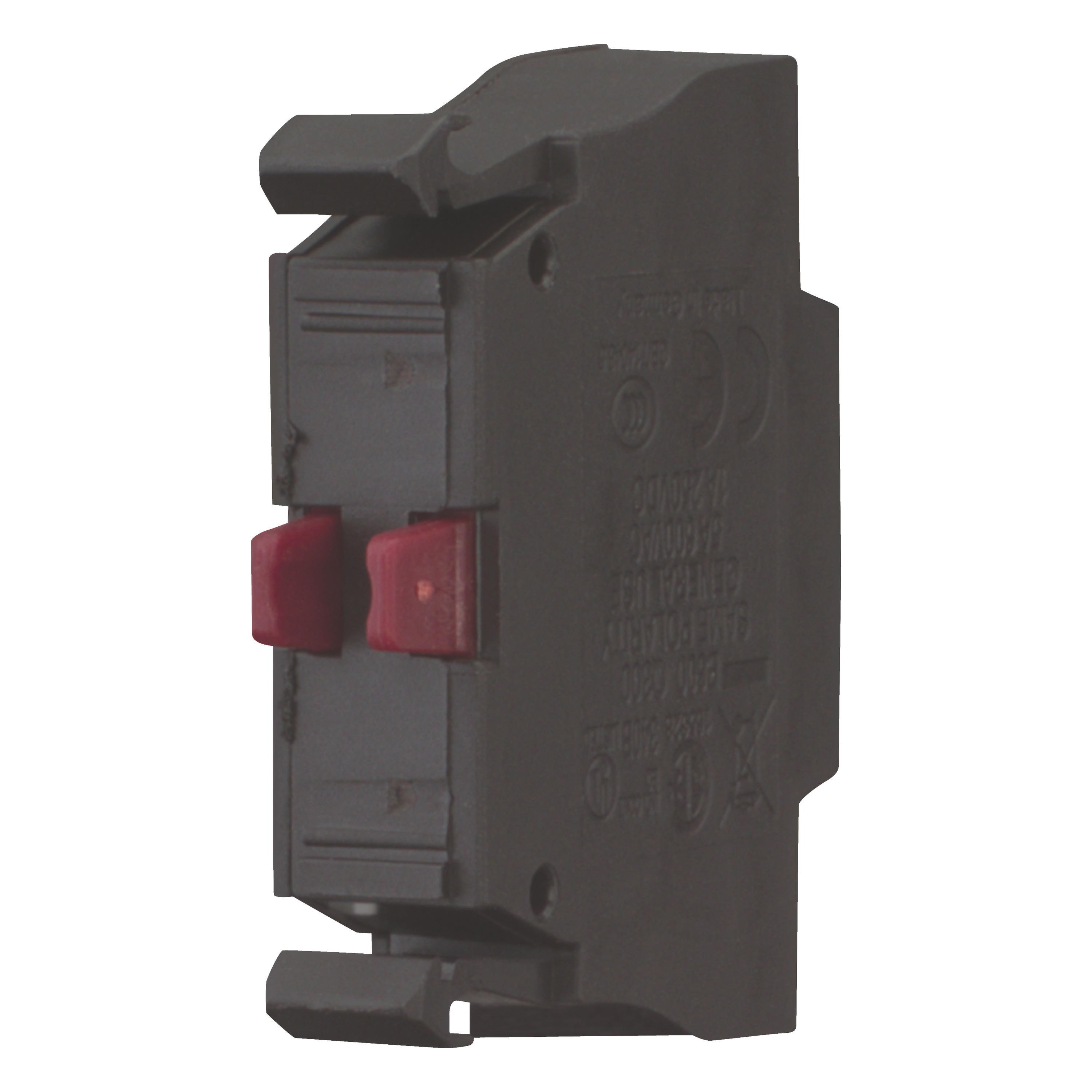 107899 M22-CK02 - Contact element, Cage Clamp, Front fixing, 2 NC, 24 V 3 A, 220 V 230 V 240 V 4 A