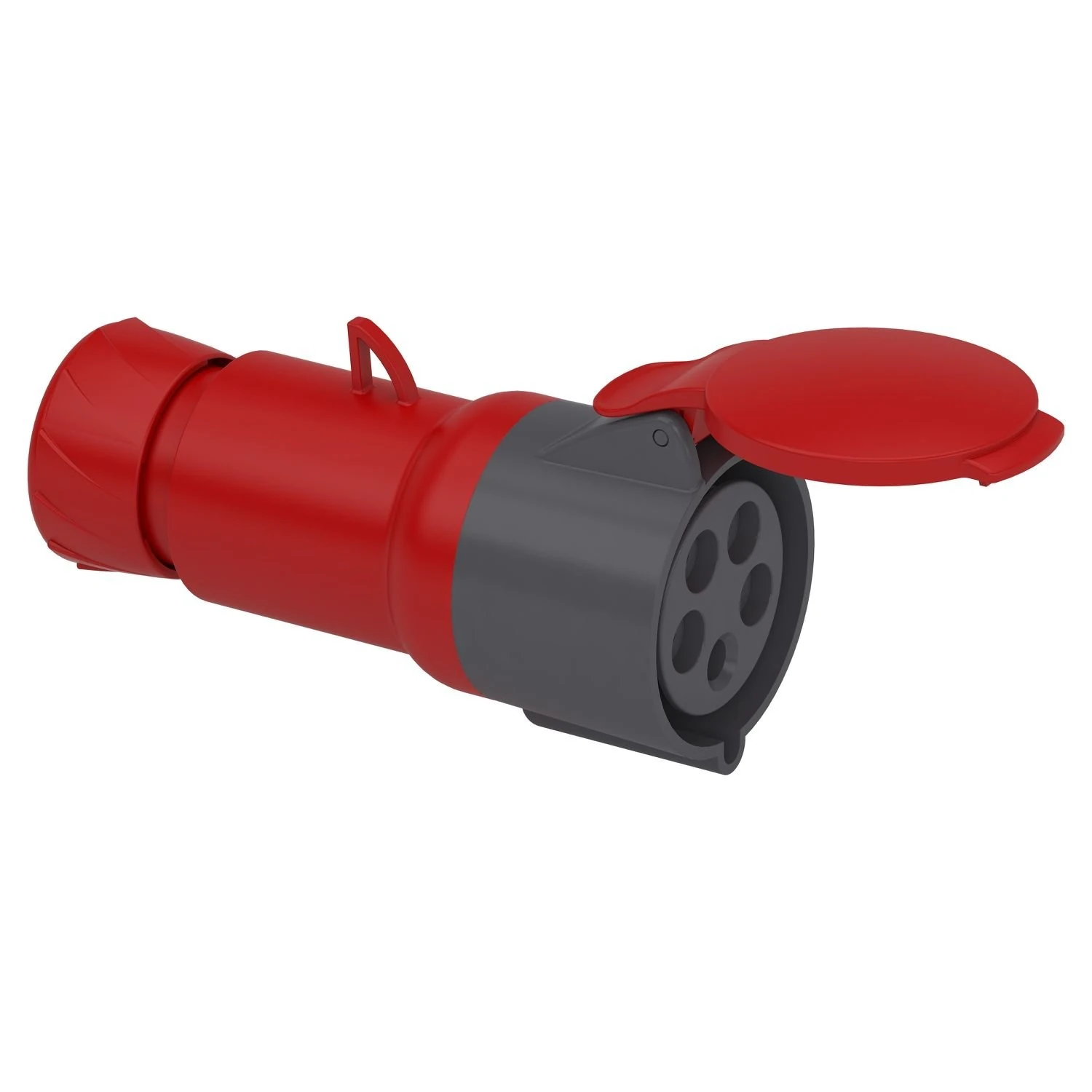 PKF32M435 Pistorasia, Mureva PK, paneeliasennettava, kulma, 16A, 2P+E, 220V, IP67