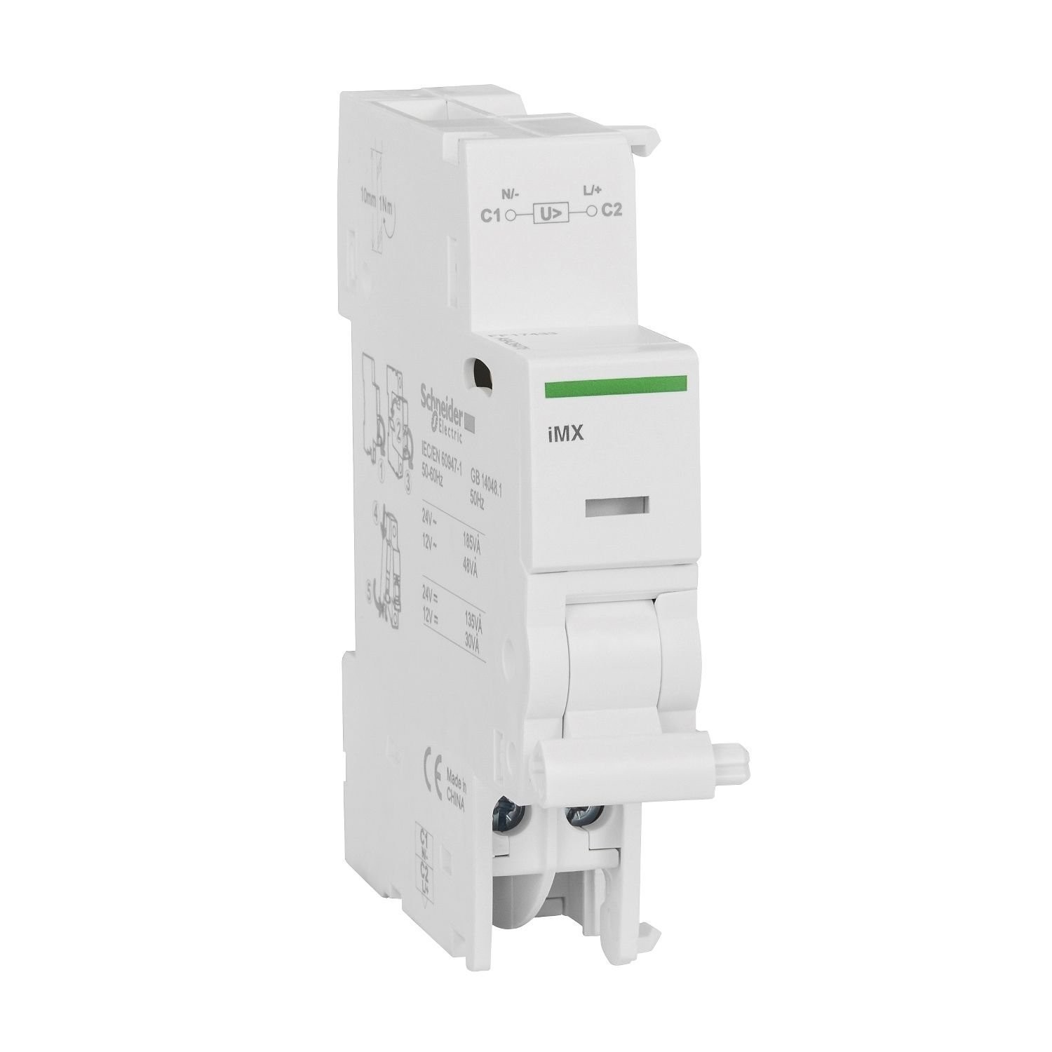 Schneider Electric A9A26478 Shunt trip release, Acti9 iMX, 12V…24V AC or DC