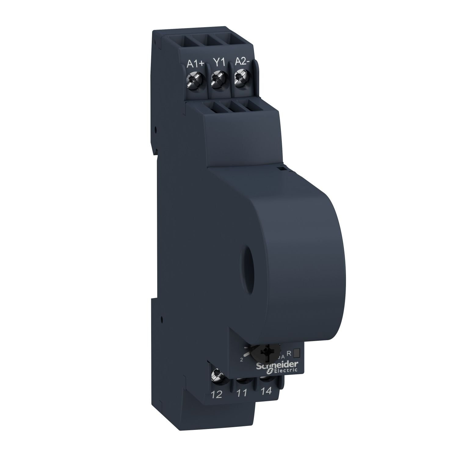 RM17JC00MW current control relay, Harmony Control Relays, 5A, 1CO, overcurrent function, 250V AC DC