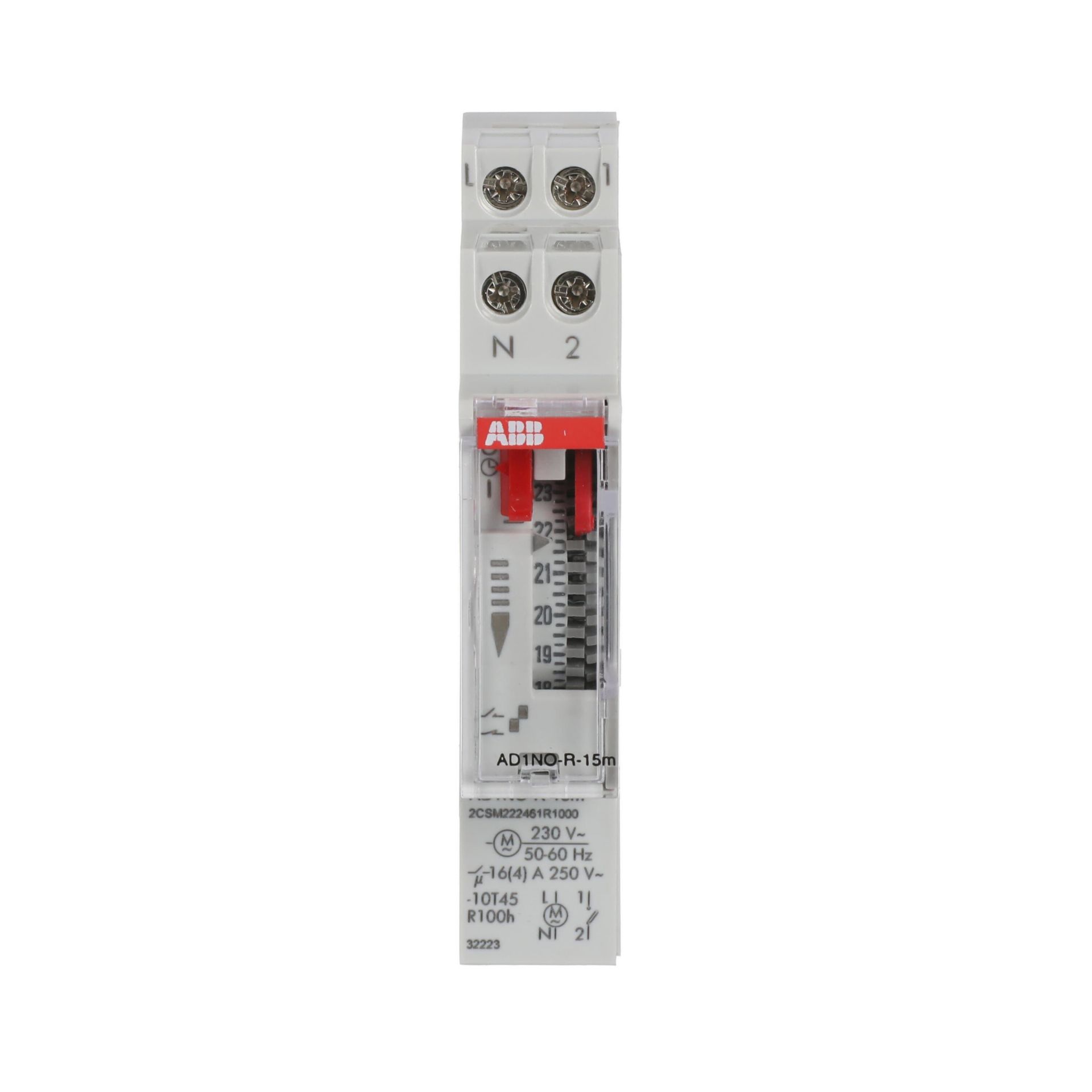 2CSM222461R1000 AD1NO-R-15m Analog Time switch