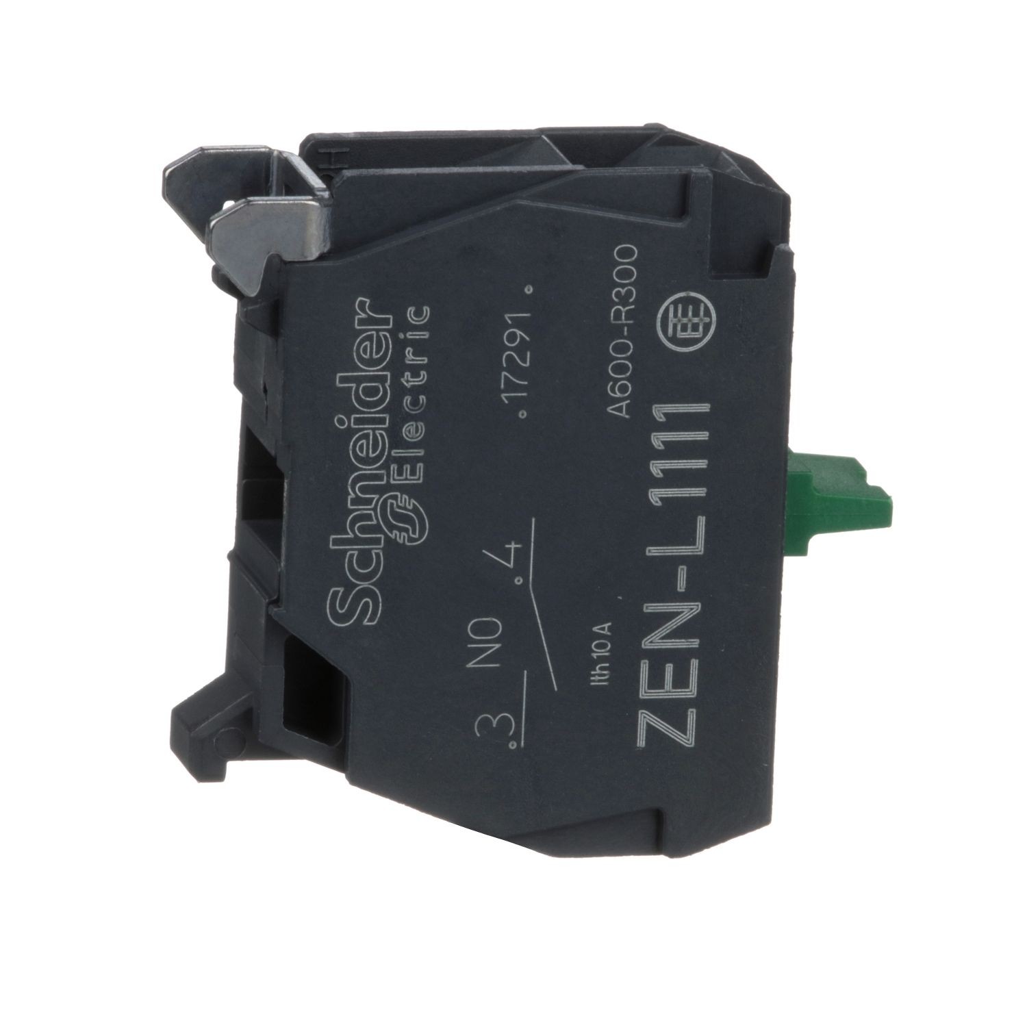 Schneider Electric ZENL1111 single contact block for head Ø22 1NO screw clamp terminal