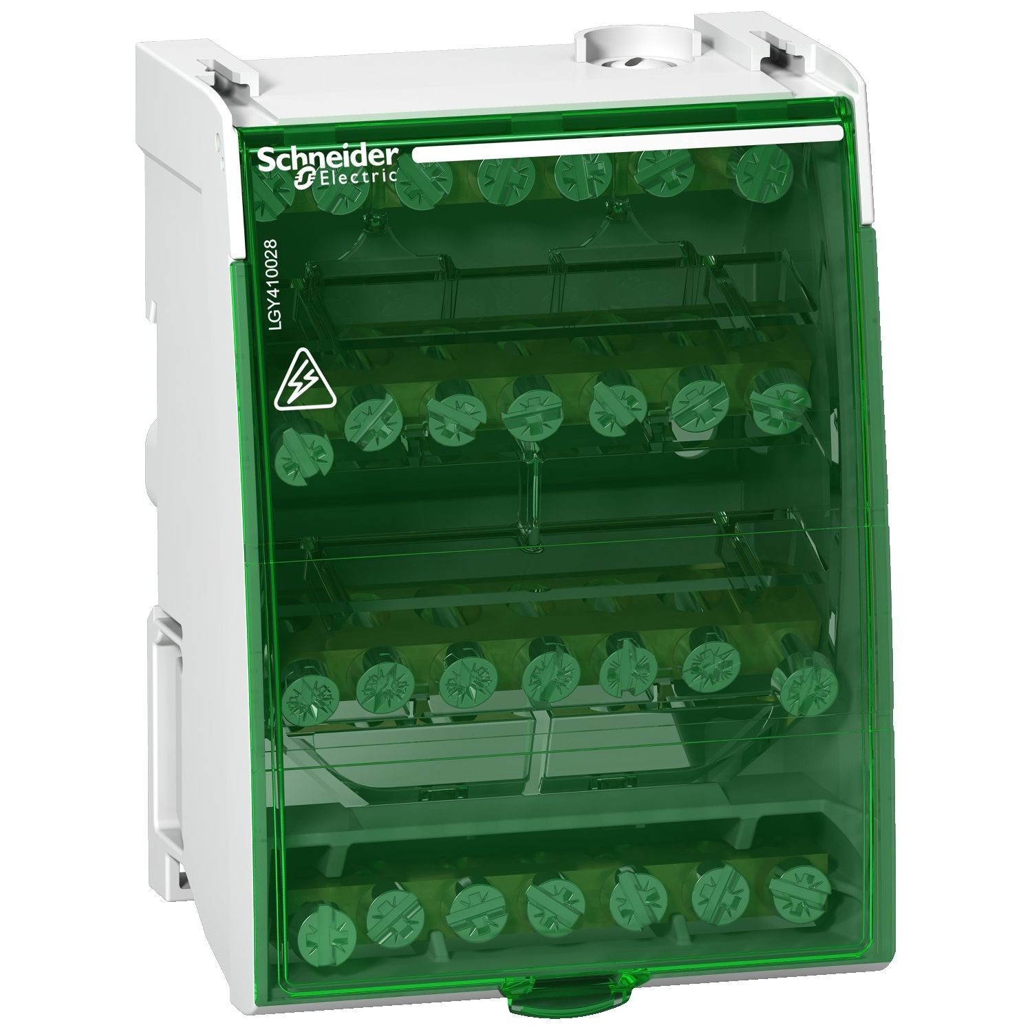 LGY410028 Linergy DS - screw distribution block 4P - 100A - 28 holes