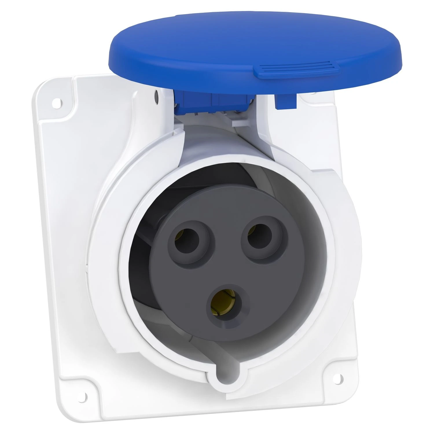 PKY32F423 Schneider Electric Pistorasia, Mureva PK, paneeliasennettava, nopea liitäntä, 32A, 2P+E, 220V, IP44