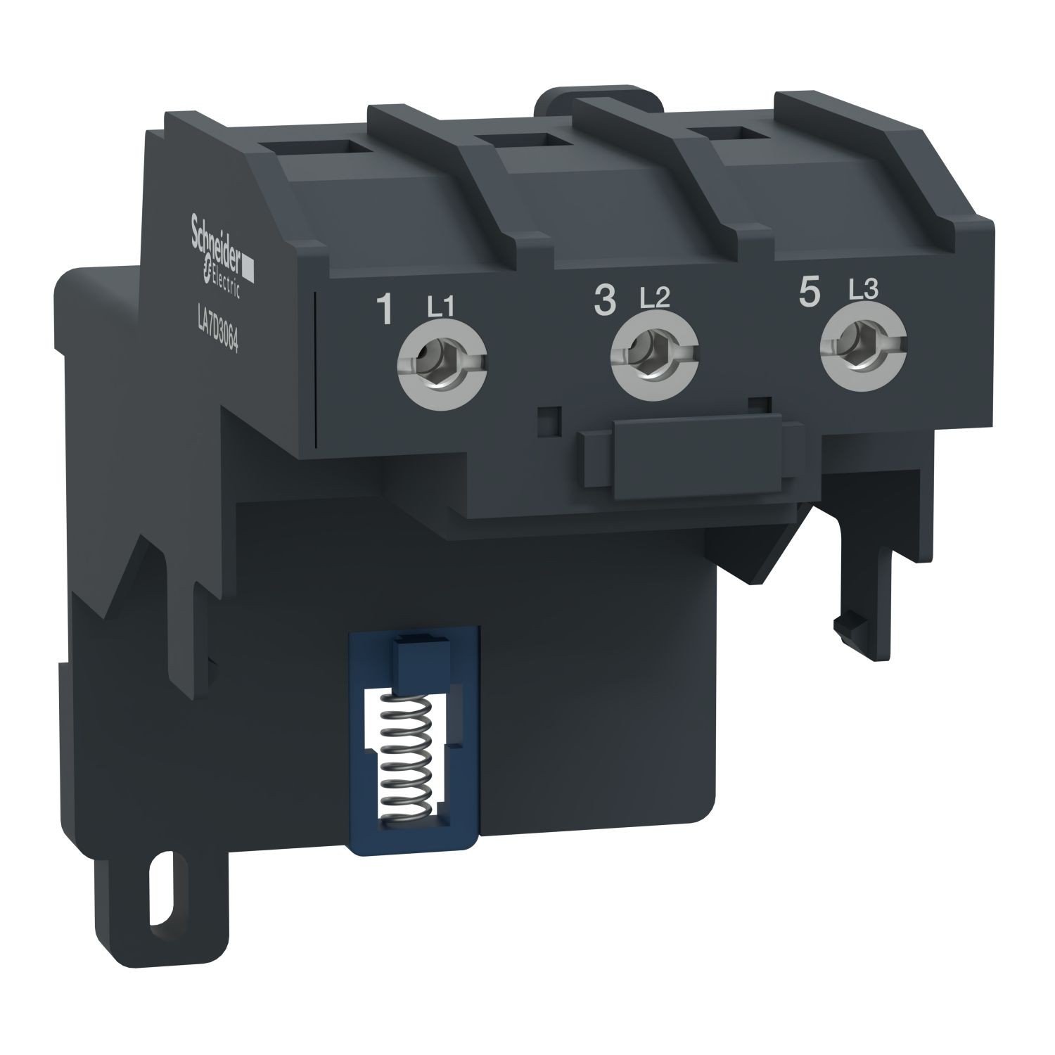 LA7D3064 Adapter terminal block,TeSys Deca,for separate mounting of LRD33**/LR2D3***/LR3D3***