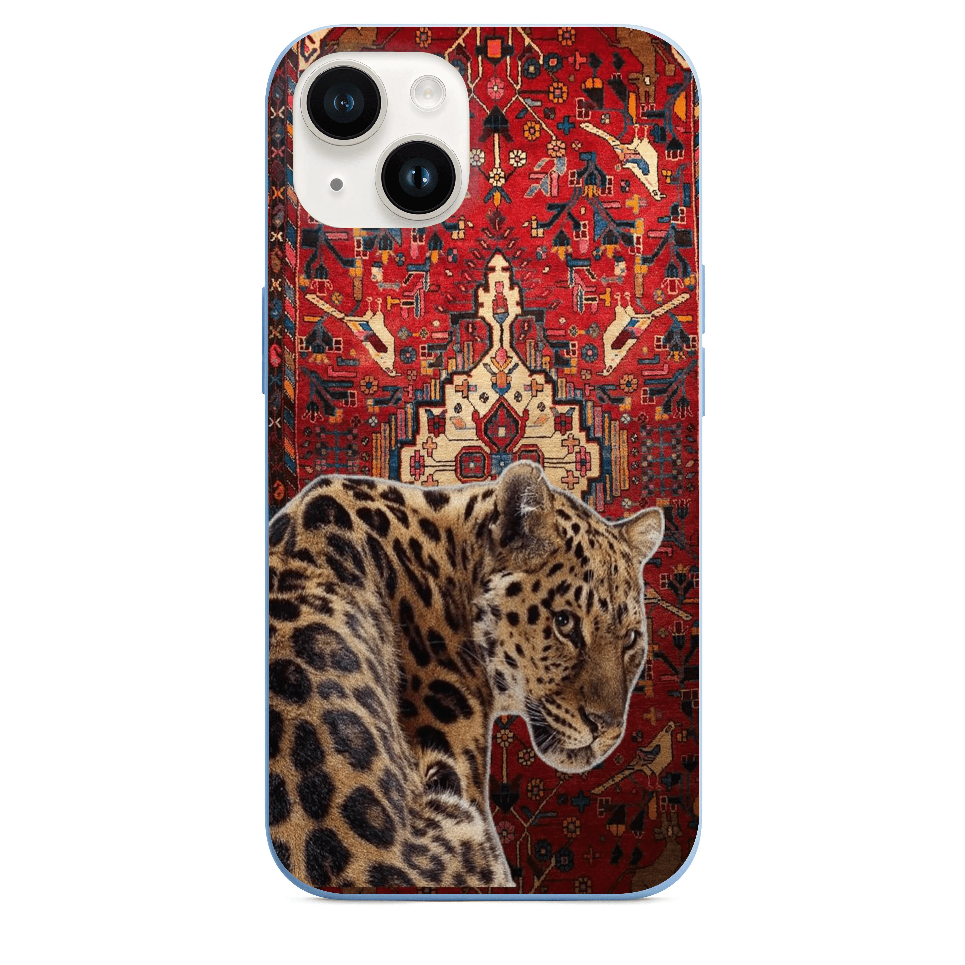 Leopar Kilim Telefon Kılıfı