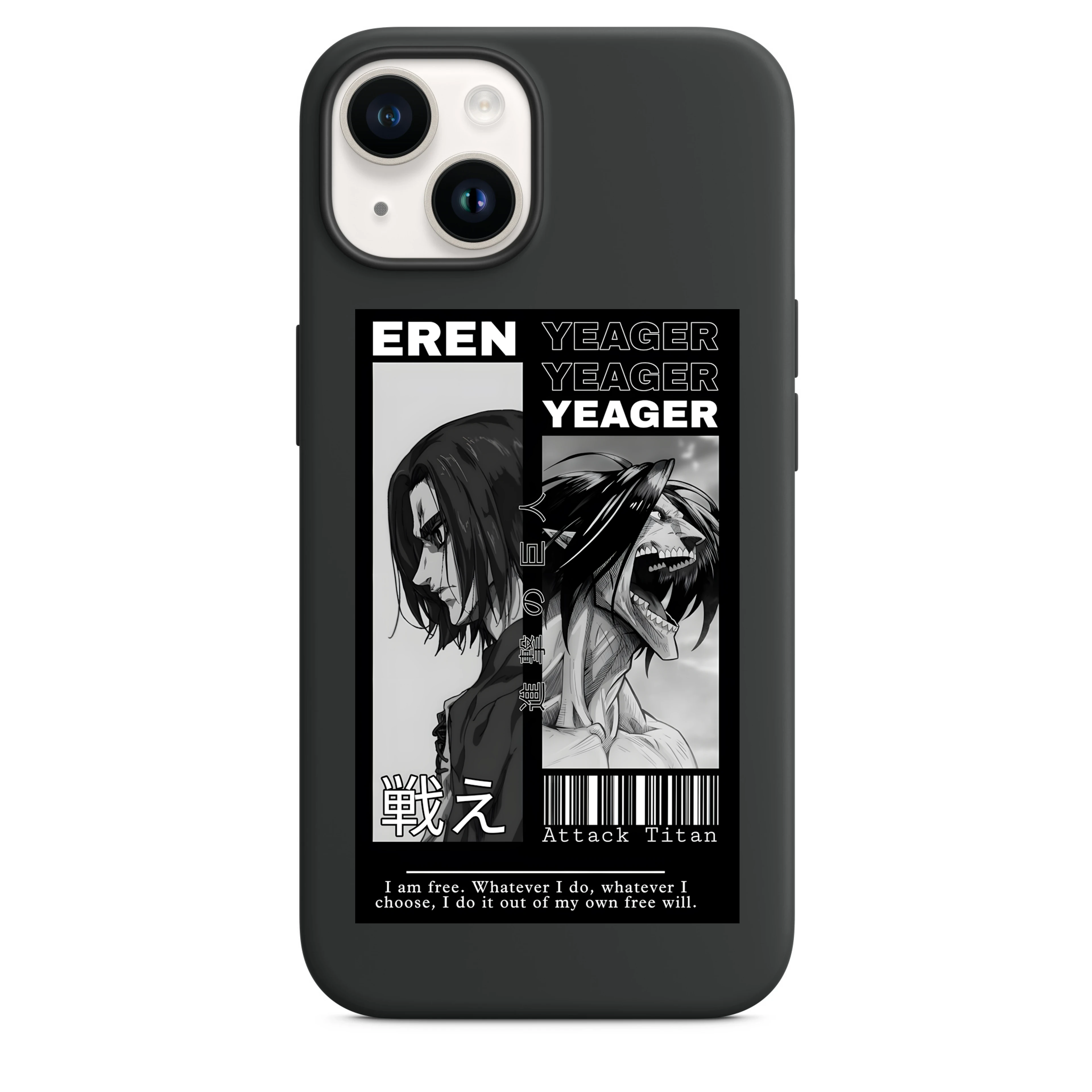 Eren Yeager Telefon Kılıfı Telefon Kılıfı