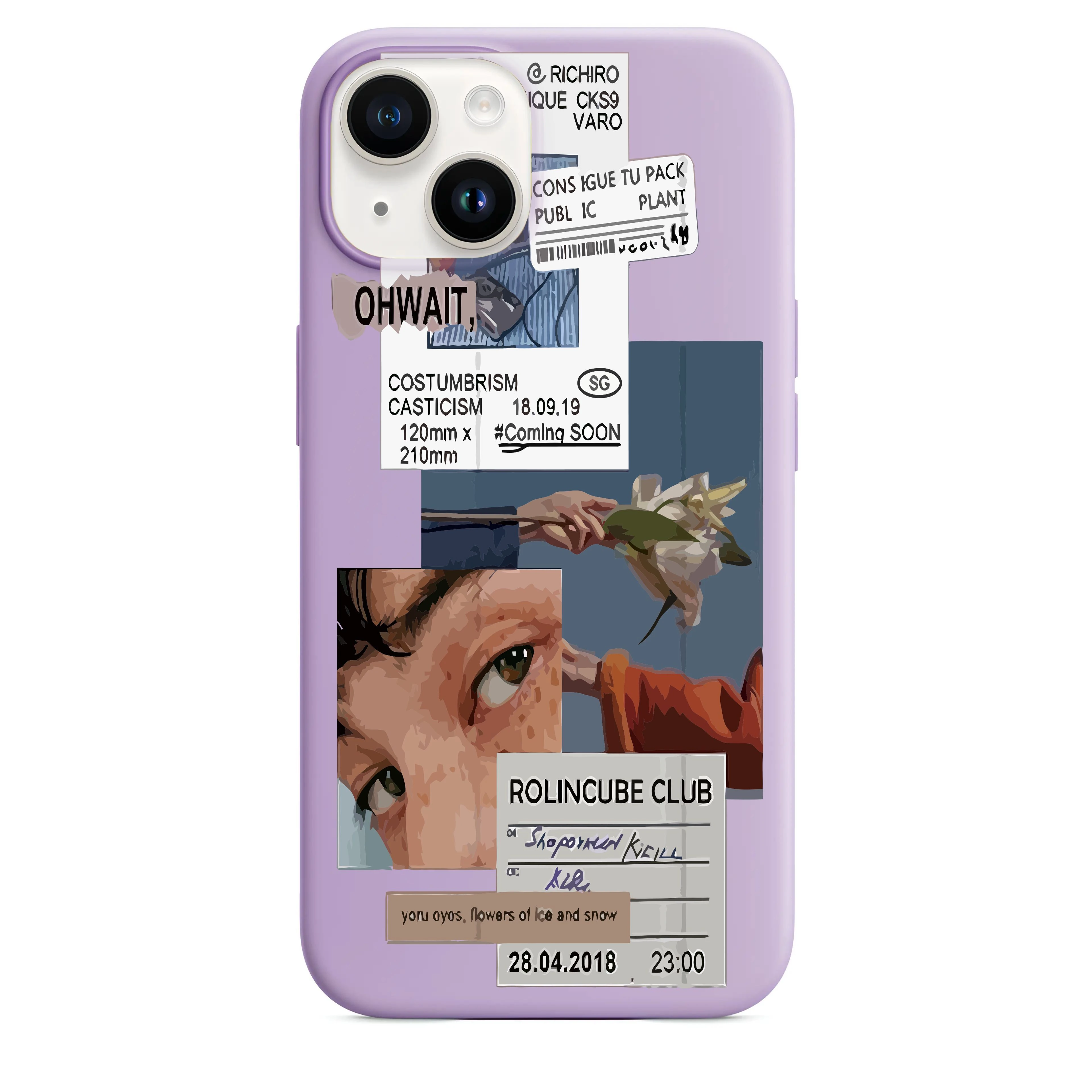 Kolaj Telefon Kılıfı