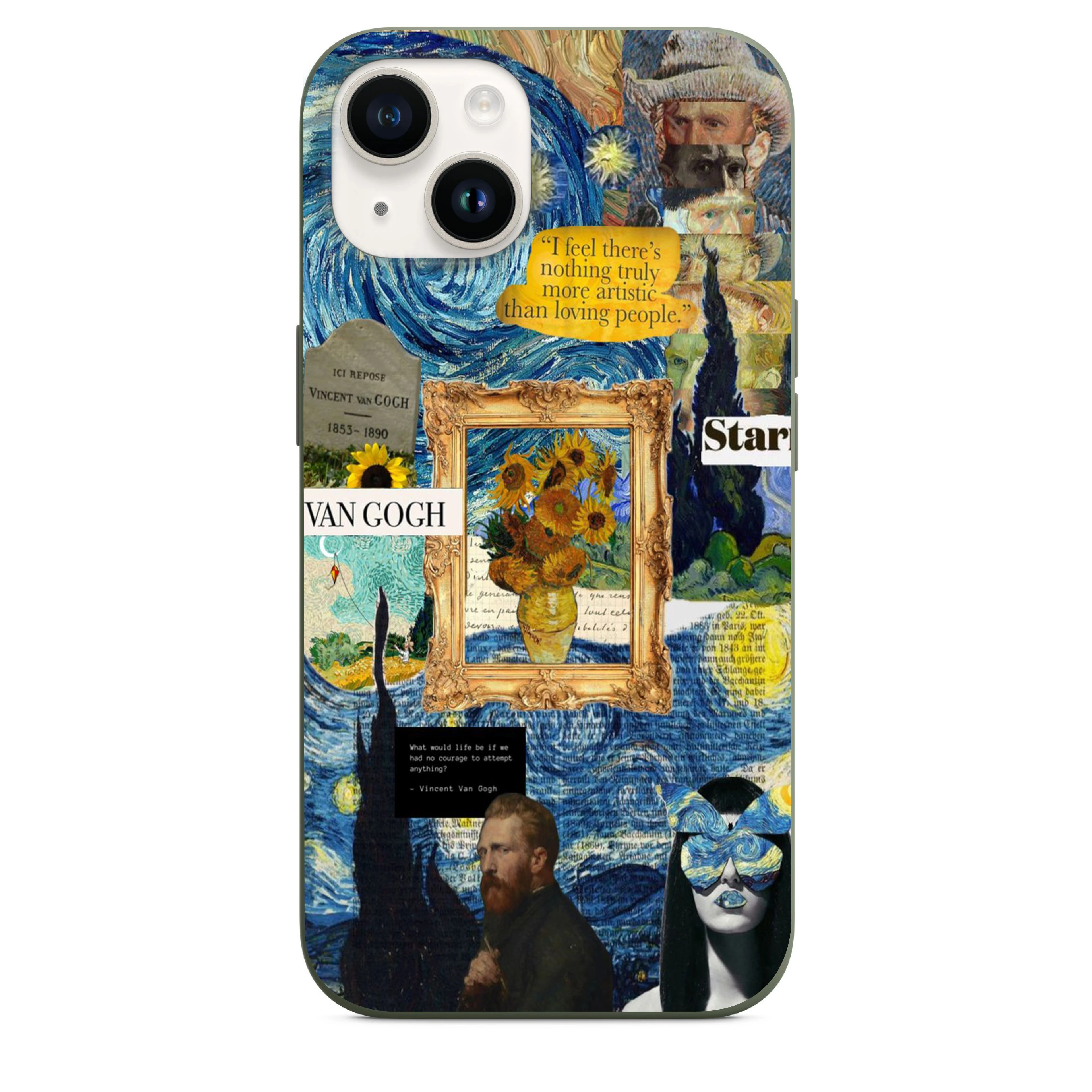 Van Gogh Kolaj Telefon Kılıfı