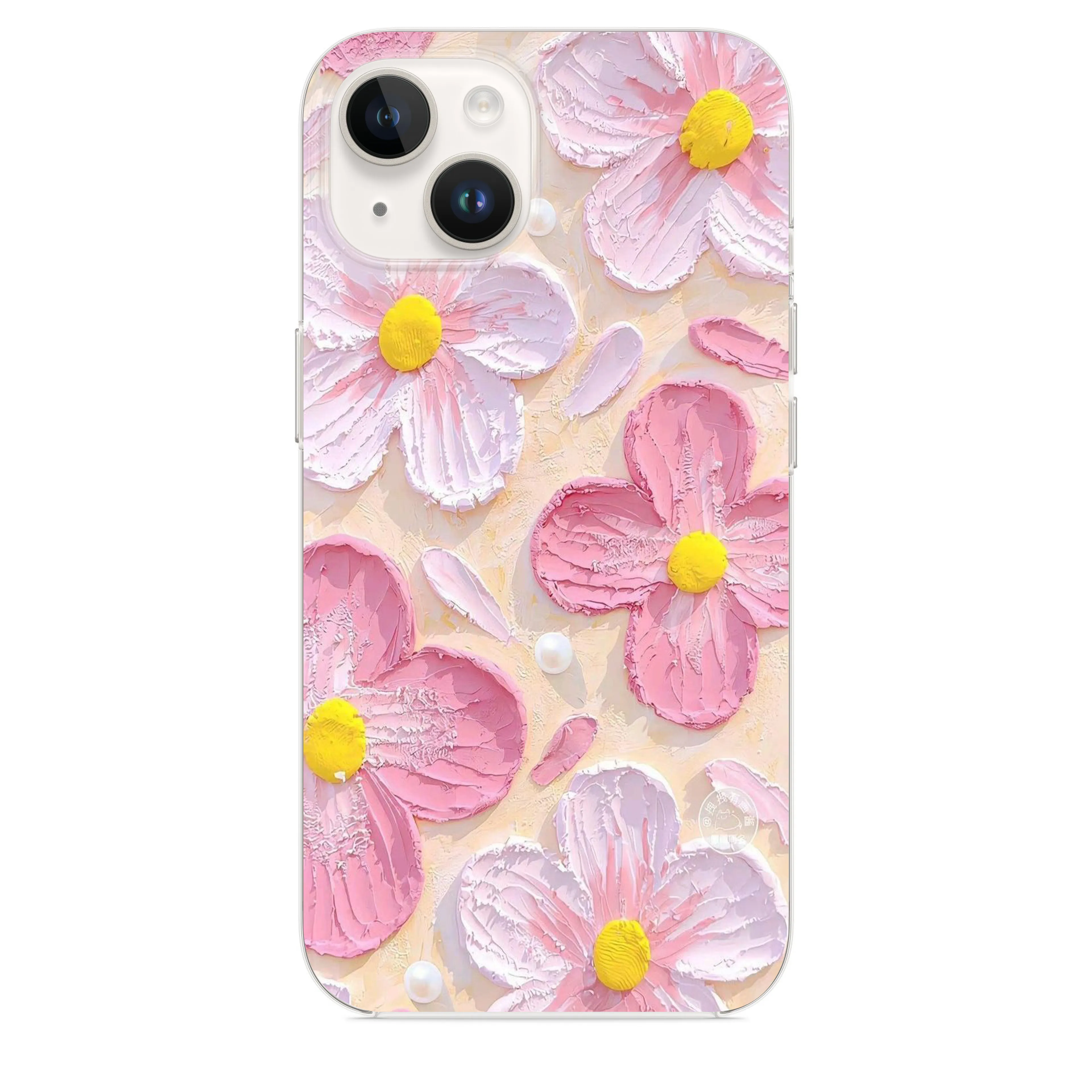 Pastel Çiçek Telefon Kılıfı