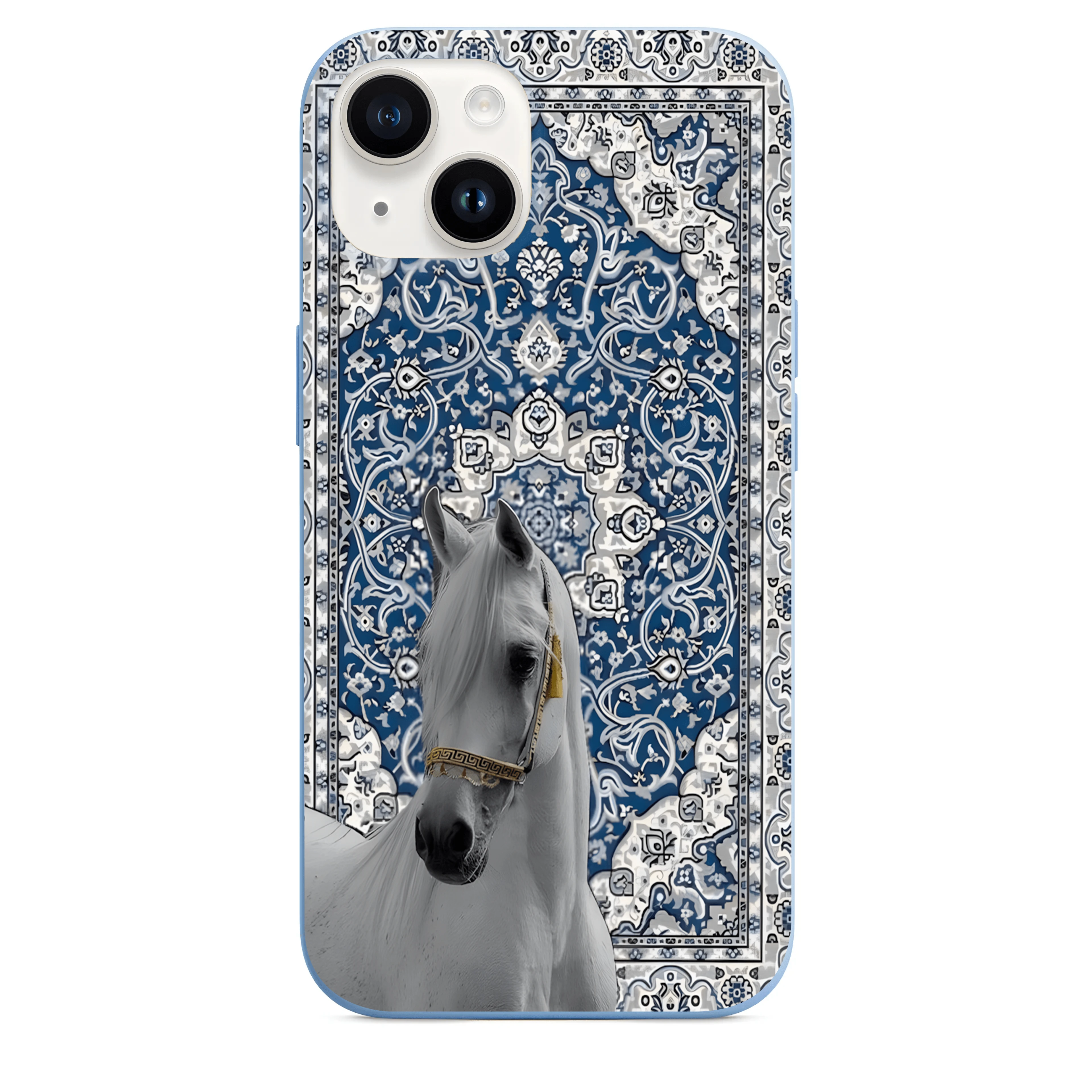 White Horse Kilim Telefon Kılıfı